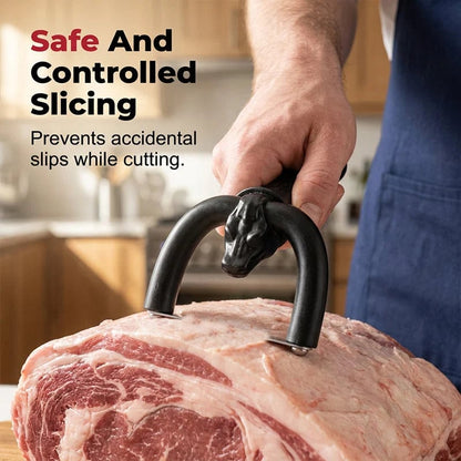 🔥LAST DAY SALE 49% OFF! 🥩 Handheld Fat Trimmer for Beef & Pork, Portable Meat Fat Remover Tool, Easy Brisket Trimming BBQ Kitchen Gadget