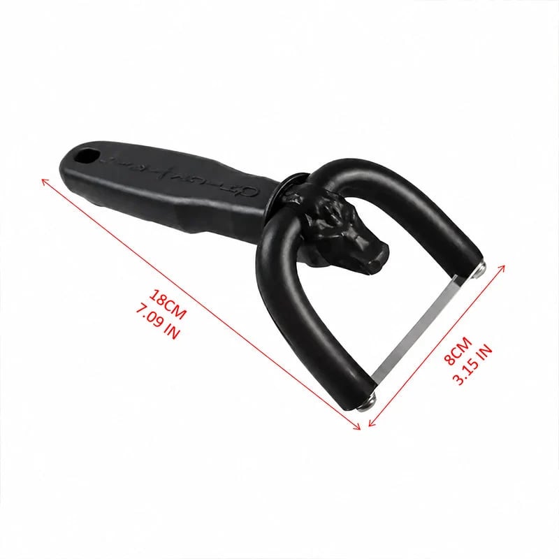 🔥LAST DAY SALE 49% OFF! 🥩 Handheld Fat Trimmer for Beef & Pork, Portable Meat Fat Remover Tool, Easy Brisket Trimming BBQ Kitchen Gadget