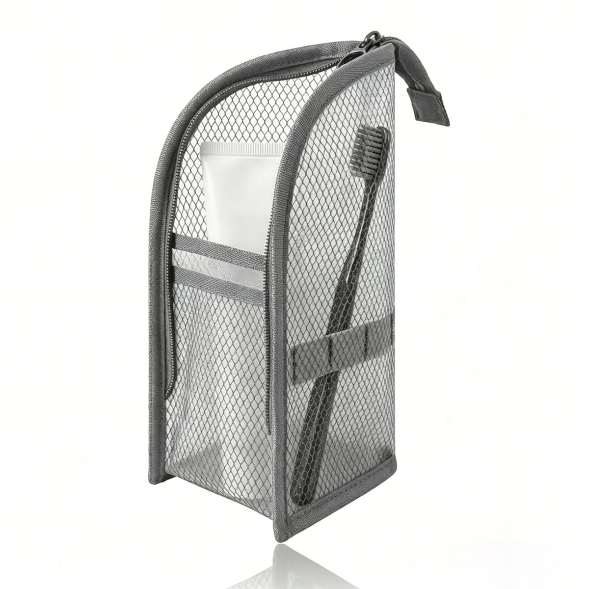 🔥LAST DAY SALE ONLY!! ✨BUY 1 GET 1 FREE!!!🔥Mesh Zipper Toiletry Storage Pouch - Multi-Pocket Travel Cosmetic Organizer Bag