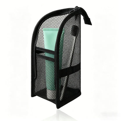 🔥LAST DAY SALE ONLY!! ✨BUY 1 GET 1 FREE!!!🔥Mesh Zipper Toiletry Storage Pouch - Multi-Pocket Travel Cosmetic Organizer Bag
